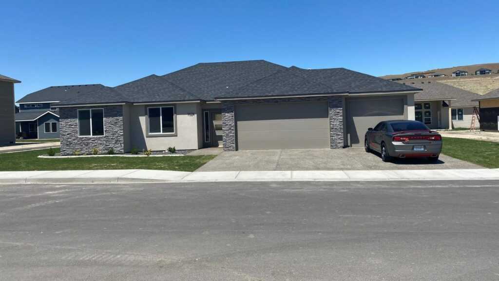 home facade with garage and car first time home buyers series HFG Trust