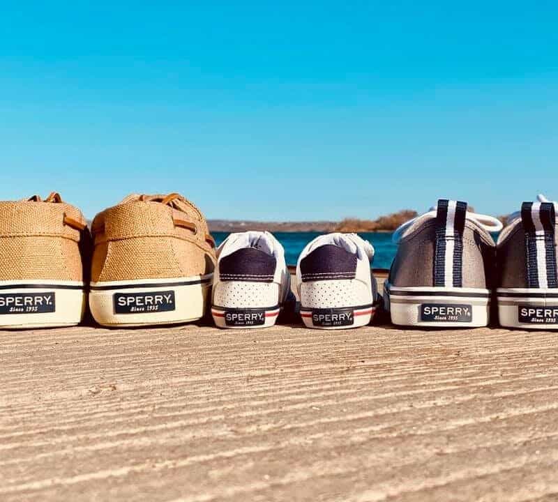 display of shoes for a growing family financial planning HFG Trust